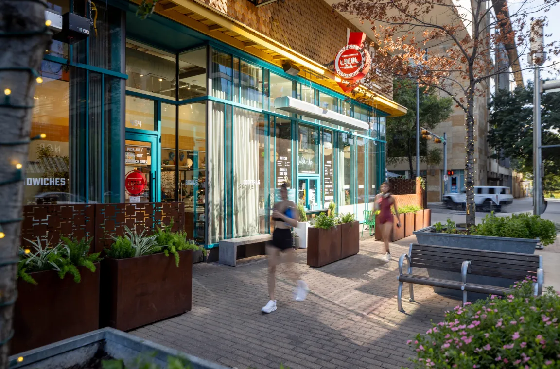 "Local Foods" Restaurant front